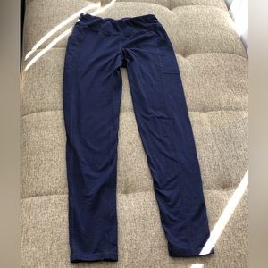 Large (10-12) dark blue champion leggings with pockets